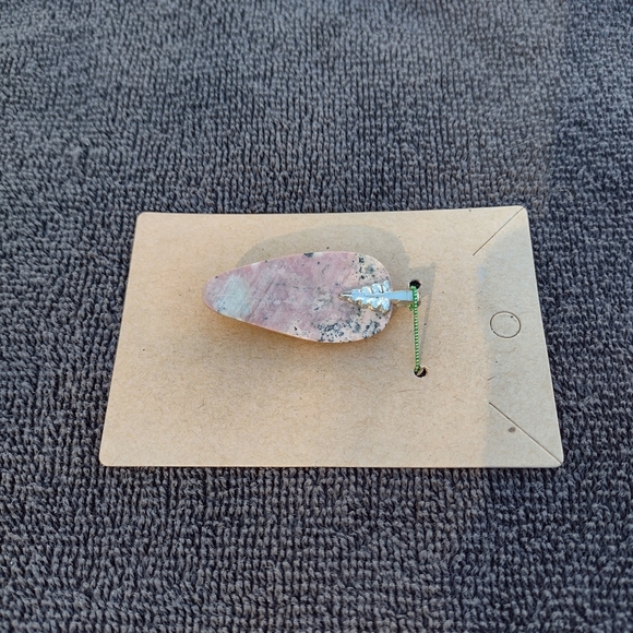 Pink Rhodonite Pendant - Picture 7 of 8